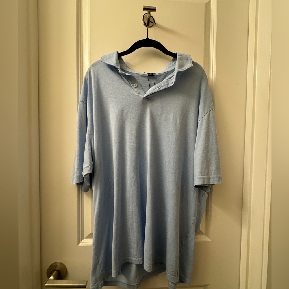 Brand New Peter Millar Blue Polo